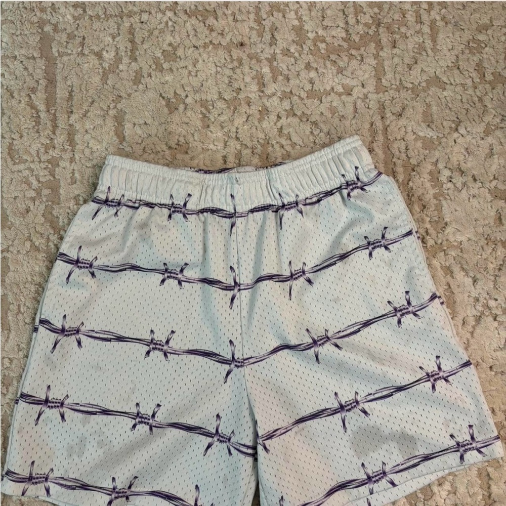 Mesh basketball shorts